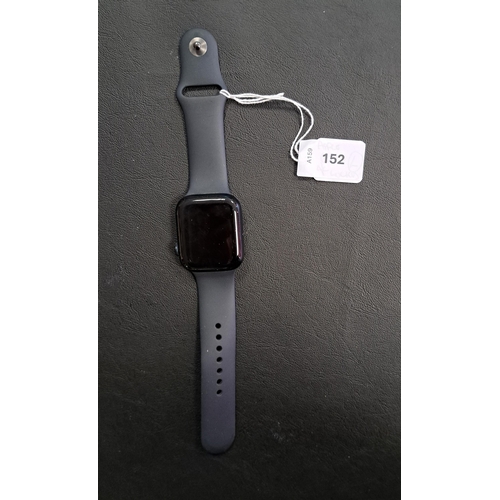 152 - APPLE WATCH SERIES 8
45mm case; model A2775; S/N C432XG7H69; Apple Account Locked 
Note: It is the b... 