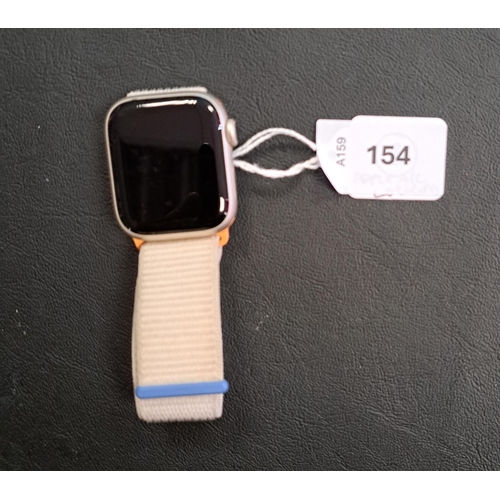 154 - APPLE WATCH SERIES 9
41mm case; model A2978; S/N HL4KQYQ517; Apple Account Locked. 
Note: It is the ... 