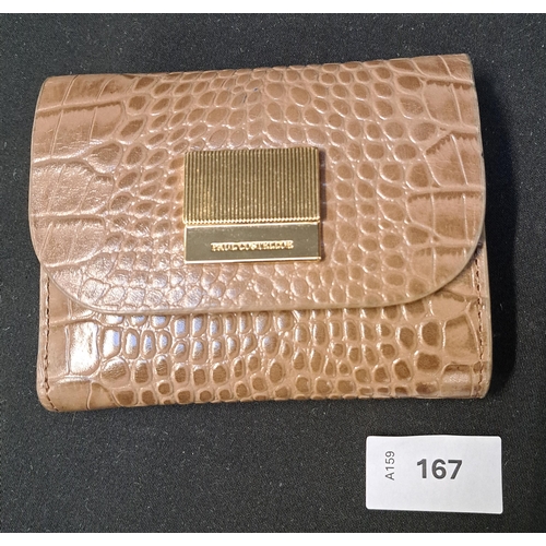 167 - PAUL COSTELLOE CROCODILE SKIN EFFECT WALLET