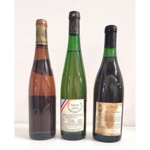 310 - SELECTION OF VINTAGE WINE comprising 1959 Moulin Touchais Anjou, 73 and 12%, 1976 Weingut Johannisho... 