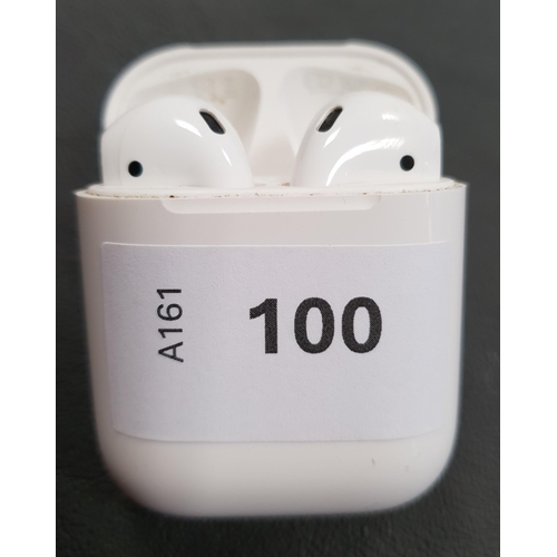 100 - PAIR OF APPLE AIRPODS 2ND GENERATION
in Lightning charging case