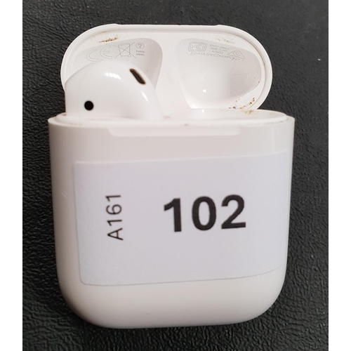 102 - SINGLE APPLE AIRPOD 2ND GENERATION
in Lightning charging case