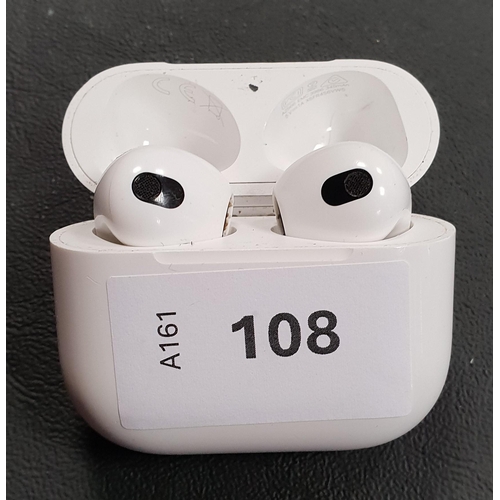 108 - PAIR OF APPLE AIRPODS 3RD GENERATION
in Magsafe charging case