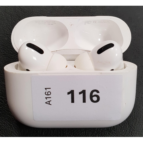 116 - PAIR OF APPLE AIRPODS PRO
in MagSafe charging case