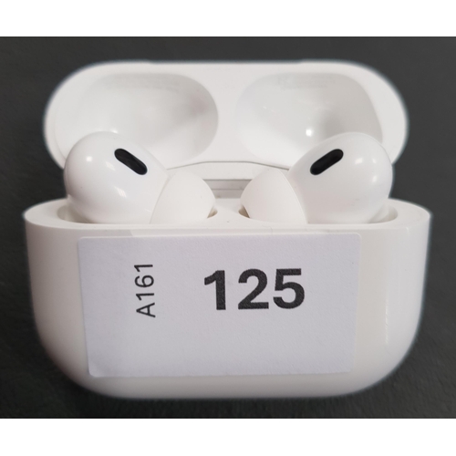 125 - PAIR OF APPLE AIRPODS PRO 2nd GENERATION
in Magsafe Charging case (Lightning)