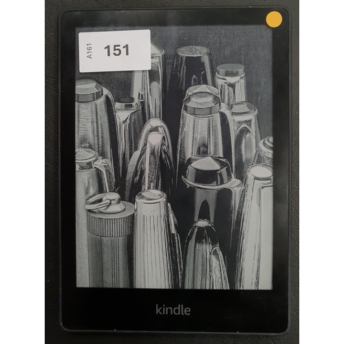 151 - AMAZON KINDLE PAPERWHITE 5 E-READER
11th generation, serial number G8S2 DK03 5313 0576
Note: It is t... 