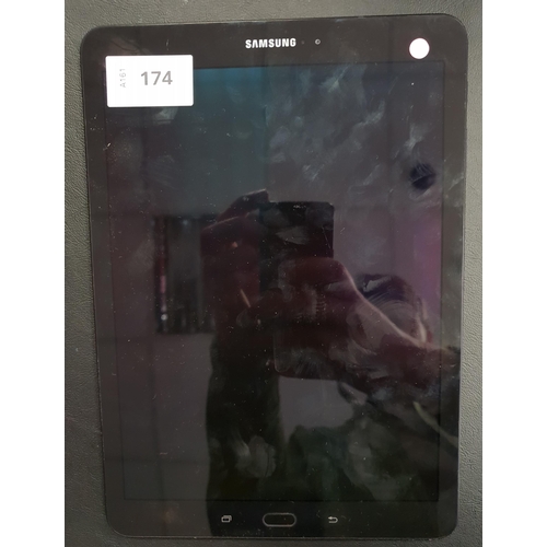 174 - SAMSUNG TAB S3
model - SM-T820, s/n - R52JB276S9Y, Google account locked. 
Note: It is the buyer's r... 