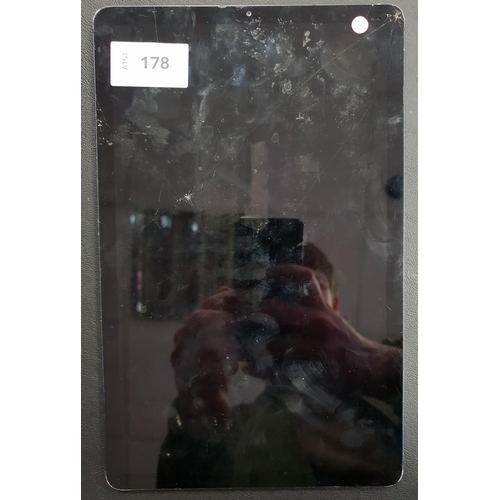 178 - SAMSUNG TAB S6 LITE
S/N - R525701DNLF; NOT Google account locked. Screen is smashed and back is scra... 