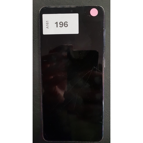 196 - SAMSUNG GALAXY PHONE
Google Account Locked. No further information available. Scratches to screen.
N... 