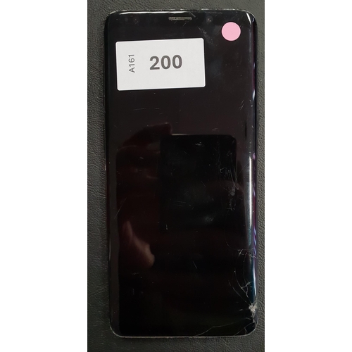 200 - SAMSUNG GALAXY NOTE 9
model SM-G960F/DS; IMEI 355897080450305; Google Account Locked. Screen cracked... 