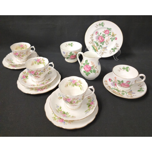 227 - SIX PIECE WEDGEWOOD CHARNWOOD TEA SET
comprising six cups and saucers, six cake plates, jug and bowl... 