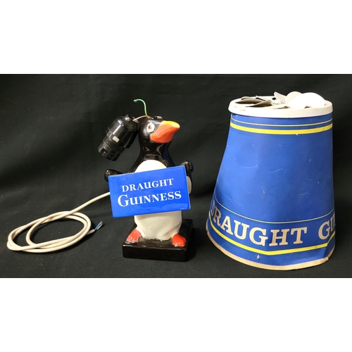 274 - CARLTONWARE GUINNESS PENGUIN LAMP
complete with original 