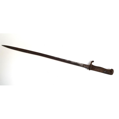 526 - GERMAN M1898 PATTERN MAUSER BAYONET
the 52cm long blade marked 'Alex Coppel Solingen', lacking scabb... 