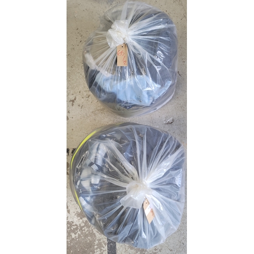 65 - TWO BAGS OF GENTS CLOTHING ITEMS
including: Nike, Adidas and Jack & Jones