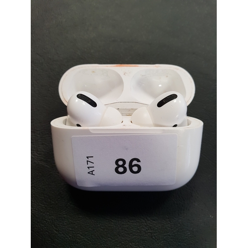 86 - PAIR OF APPLE AIRPODS PRO
in Magsafe charging case