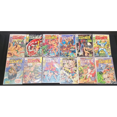 457 - PRINCE NAMOR, THE SUB-MARINER SILVER AGE MARVEL COMICS GROUP
comprising issues 1-12, 18-26, 29, 31, ... 