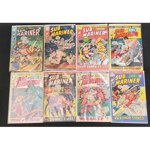 457 - PRINCE NAMOR, THE SUB-MARINER SILVER AGE MARVEL COMICS GROUP
comprising issues 1-12, 18-26, 29, 31, ... 