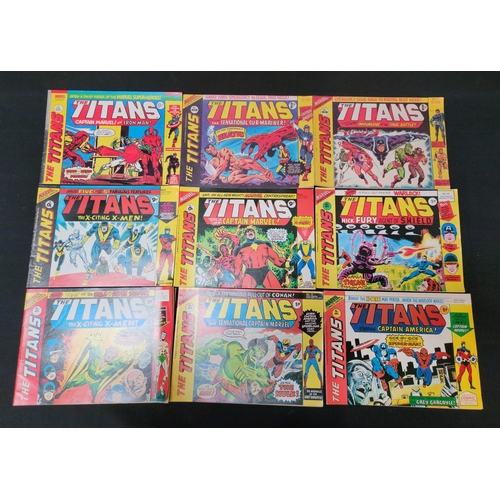 458 - THE TITANS MARVEL COMICS GROUP
comprising issues 1-18 and 20-58 (57 in total)