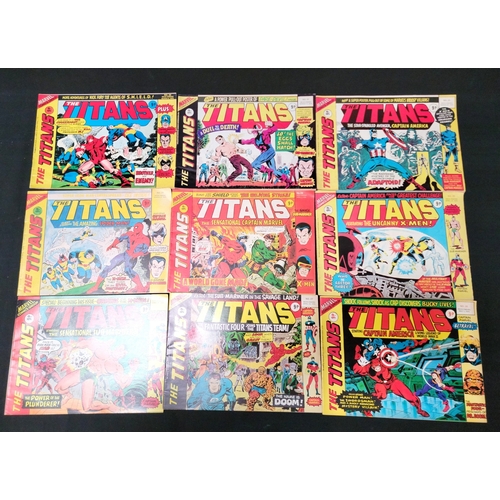 458 - THE TITANS MARVEL COMICS GROUP
comprising issues 1-18 and 20-58 (57 in total)