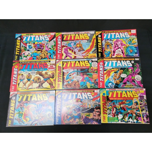 458 - THE TITANS MARVEL COMICS GROUP
comprising issues 1-18 and 20-58 (57 in total)