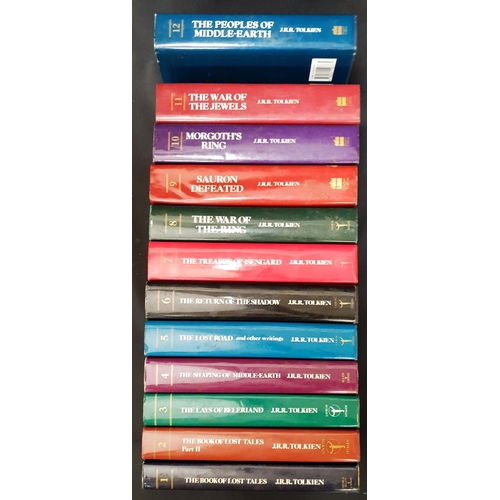 452 - J.R.R. TOLKIEN - CHRISTOPHER TOLKIEN (edited): 'THE HISTORY OF MIDDLE-EARTH'
12 volume complete set;...