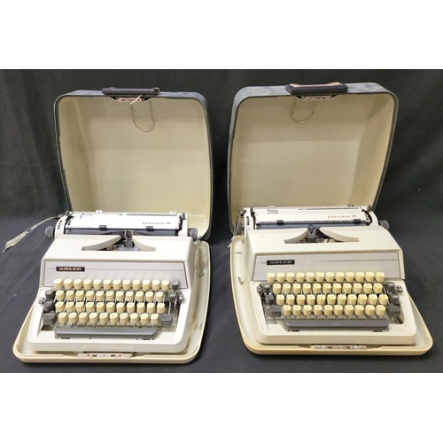 406 - TWO VINTAGE GABRIELE 25 TYPEWRITERS 
in cases (2)