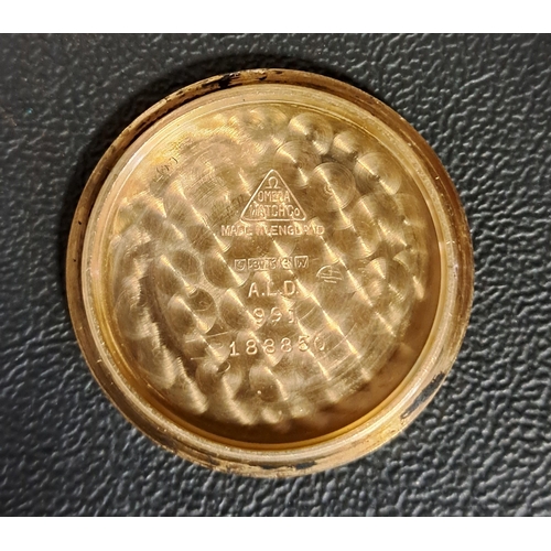 49 - GENTLEMEN'S OMEGA SEAMASTER AUTOMATIC NINE CARAT GOLD CASED WRISTWATCH
the gilt dial with baton hour... 