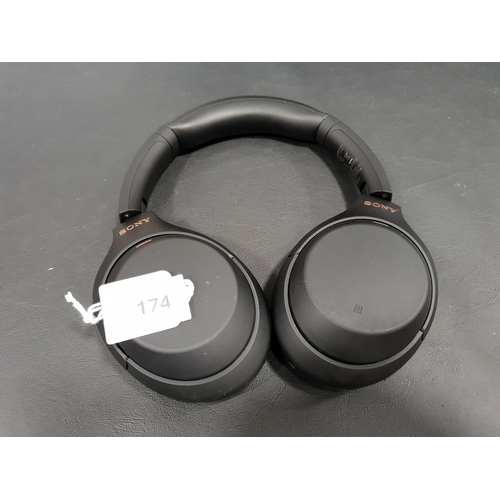 PAIR OF SONY WH-1000XM4 ON-EAR WIRELESS HEADPHONES
Note: ear pads worn