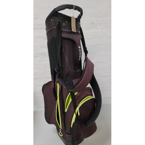 25 - ONE BOX OF SPORTS AND LEISURE ITEMS
including a Thermos bag, a golf club bag, walking sticks, a shee... 
