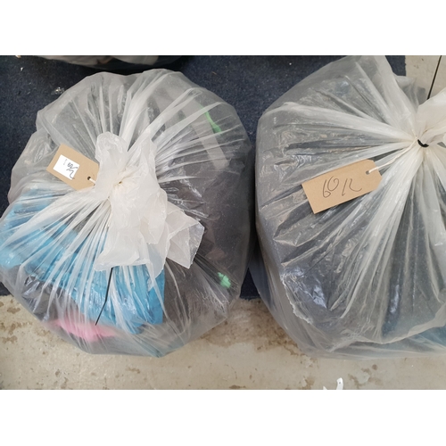 TWO BAGS OF BAGS