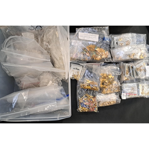 56 - LARGE SELECTION OF COSTUME JEWELLERY
comprising multiple examples of each style, including dog, cat ... 