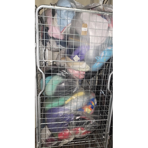 30 - EIGHT BAGS OF PILLOWS AND BLANKETS