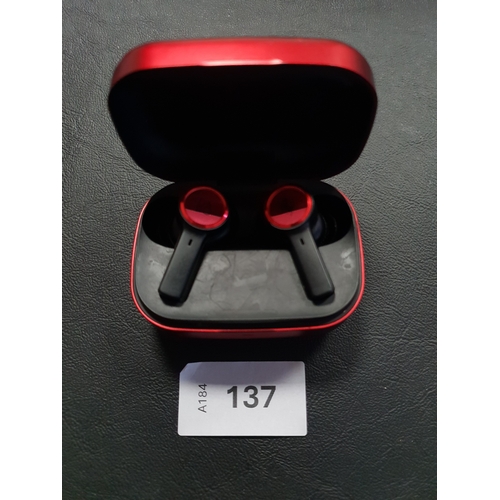 137 - PAIR OF BANG & OLUFSEN BEOPLAY EX EARBUDS
in charging case