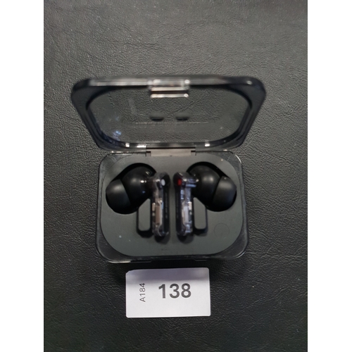 138 - PAIR OF NOTHING EAR (a) WIRELESS EARBUDS
in charging case