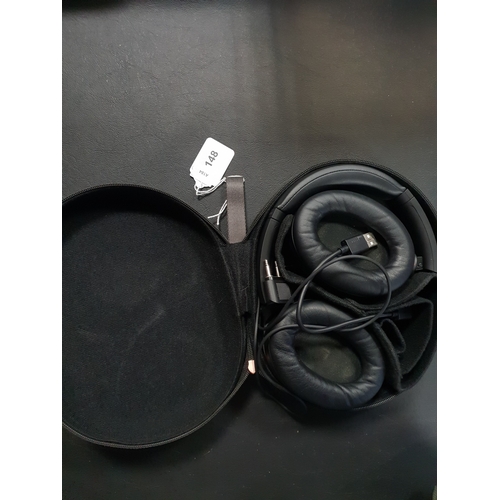 148 - PAIR OF SONY WH-1000XM4 ON-EAR WIRELESS HEADPHONES
in case
Note: Wear to pads