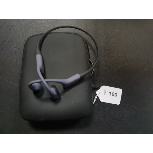160 - AFTERSHOKZ OPENSWIM PRO HEADPHONES 
model S710, in carry case and with charger