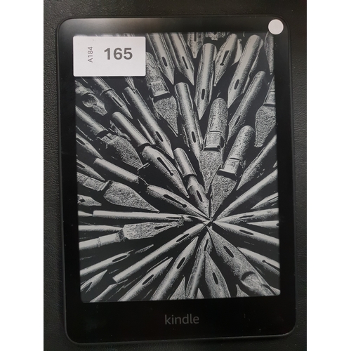 165 - AMAZON KINDLE PAPERWHITE 5  E-READER
12th generation, serial number GN43 3X07 4292 0325
Note: It is ... 