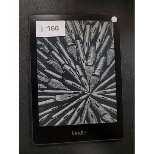 166 - AMAZON KINDLE PAPERWHITE 5  E-READER
11th generation, serial number G002 DK03 3222 03SR
Note: It is ... 