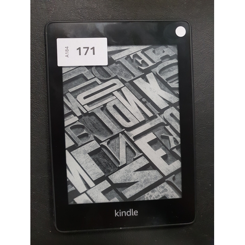 171 - AMAZON KINDLE PAPERWHITE 4 10TH GEN E-READER
serial number G000 PP11 9096 0G7L
Note: It is the buyer... 