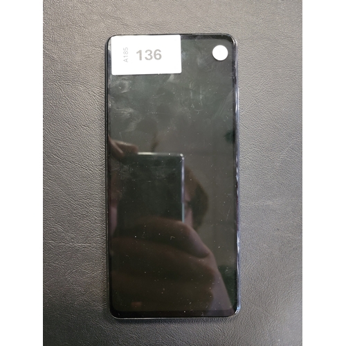136 - SAMSUNG GALAXY A5
IMEI 353106520773217; Google Account Locked. scratches on screen
Note: It is the b... 