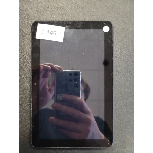 146 - AMAZON KINDLE FIRE 7 12TH GEN
serial number GCCA WE04 2292 087H, screen scratched 
Note: It is the b... 