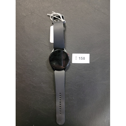 158 - SAMSUNG GALAXY WATCH 5
model SM-R910, serial number RFAT72W7KWL, wiped
Note: It is the buyer's respo... 