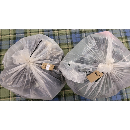 TWO BAGS OF BAGS
including: handbags, toiletry bags, rucksacks; etc. branded and unbranded
