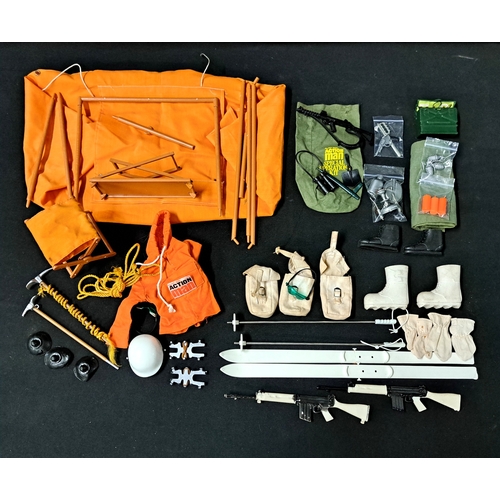 450 - SELECTION OF 1970s PART PALITOY ACTION MAN EQUIPMENT PACKS
comprising Special Operations Kit, Ski Pa... 