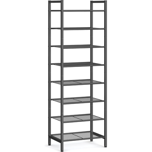 SONGMICS 8-TIER SHOE RACK
16-24 Pairs of Shoes, Space-Saving with Large Capacity, Vertical Metal Shelf, 44.6 x 30.5 x 128.5 cm, Black, 1 box, SKU number: LMR028B01, RRP: 29.99, box size 44 x 34 x 10cm and 4.4kg

Note: Box appears to have been re-sealed. 
The box has not been opened by us so we are unable to guarantee that all parts are present or that there is no damage.
Stock images have been used for this lot - These images are for illustration only and there may be small variations from actual contents; All additional items shown on, in or surrounding the product are not included.
All items from this auctions must be paid for and collected within 3 working days of the auction ending or additional fees with apply.