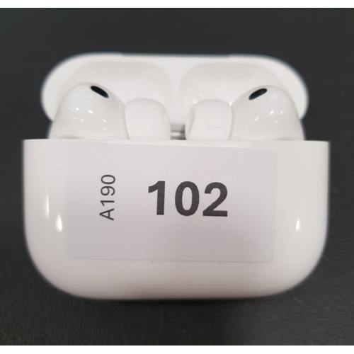 102 - PAIR OF APPLE AIRPODS PRO 3RD GENERATION
in Magsafe Charging case (USB-C)