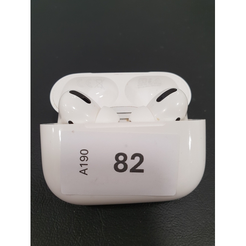 82 - PAIR OF APPLE AIRPODS PRO
in Pro charging case
