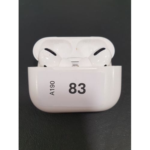 83 - PAIR OF APPLE AIRPODS PRO
in Pro charging case