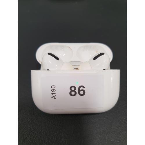 86 - PAIR OF APPLE AIRPODS PRO
in Magsafe charging case