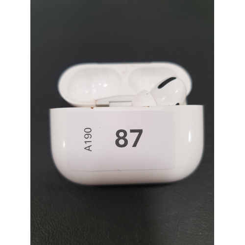 87 - SINGLE APPLE AIRPOD PRO
in Pro charging case